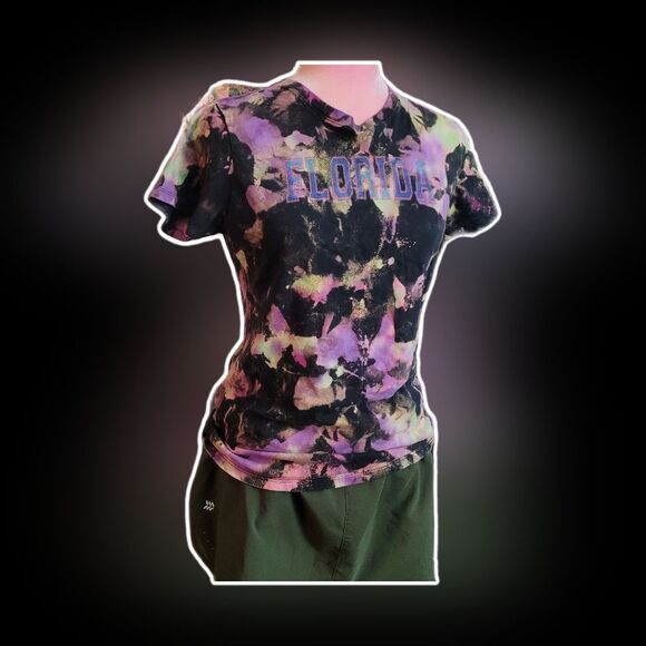 Hand-Dyed "Florida" T-Shirt - Picture 2 of 2